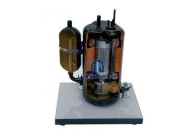 回转式全封闭压缩机的截截面模型