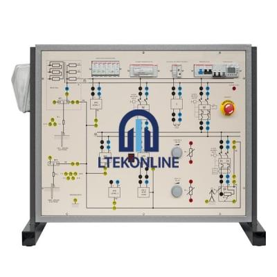 Demonstration Panel for The Study of The Protection Devices for Safety and Continuity of Electric Power Supply