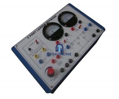 与两个端口梯网络的实验