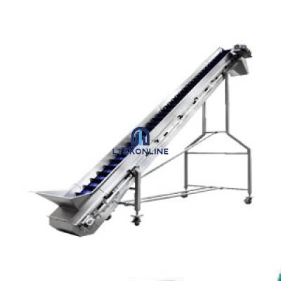 倾斜的腰带口袋输送机