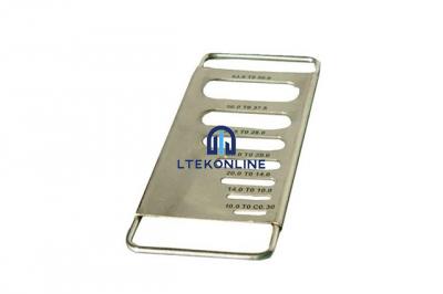 厚度量规片状指数