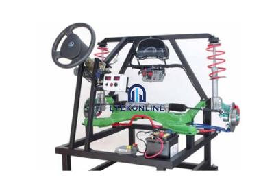 Working Model Of Power Steering With Suspension